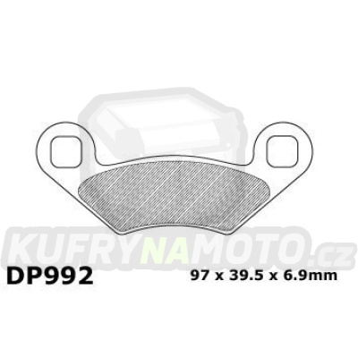 Destičky brzdové DP Brakes - DP992-SDP