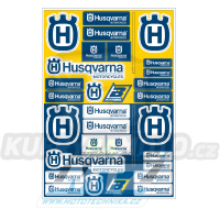 Polepy univerzální Sponzor Logo - verze Husqvarna 5076HS