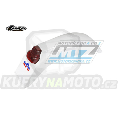 Blatník zadní UFO Vintage - ME08026-W - univerzální + Enduro se světlem - 125+250+500 / 79-89 + Villa SM / 80-81 - barva bílá