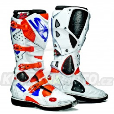 Boty Sidi CROSSFIRE 2 SRS orange fluo/white/blue