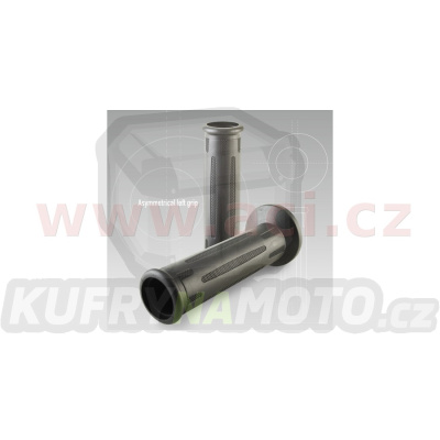 gripy OEM BMW styl 6190 (road) délka 122 mm, DOMINO (černé)