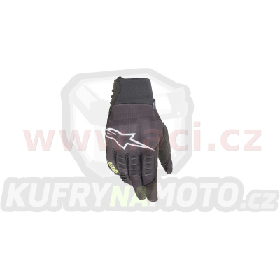 rukavice SMX-E, ALPINESTARS (černá/žlutá fluo)
