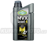 Motorový olej YACCO MVX SCOOT 4T SYNTH 5W40, YACCO (1 l)