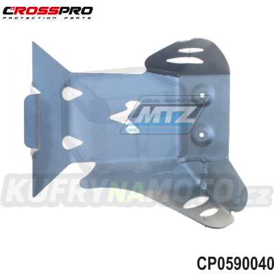 Kryt pod motor hliníkový ALU Engine Guard - KTM 125SX+200SX / 04-06 + 125EXC+200EXC / 04-07