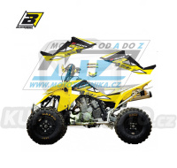 Polepy na čtyřkolku (sada polepů Dream) Suzuki LTZ400 / 03-10 - typ polepů Dream2 - žlutá barevná varianta