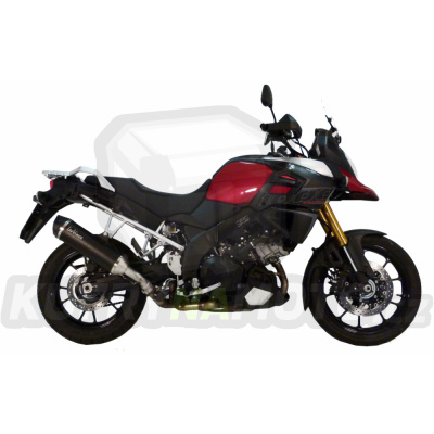 Výfuk Leo Vince Suzuki V-STROM 1000 US model 2014 - 2017 NERO LVKN833-14012