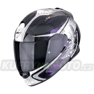 Moto přilba SCORPION EXO-491 RUN černý chameleon