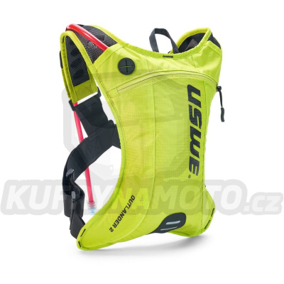 batoh ENDURO OUTLANDER 3, USWE - Švédsko (žlutý fluo ,objem 3 l, hydrobag 1,5 l)