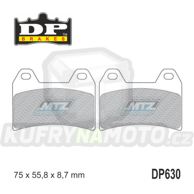 Destičky brzdové DP630-SDP DP Brakes - směs SDP Sport HH+