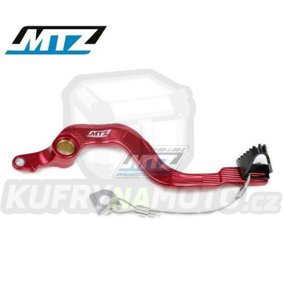 Pedál brzdy Honda CR250R / 02-07 - červený
