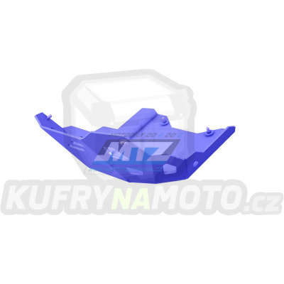 Kryt pod motor hliníkový Dual Sport - Kawasaki KLR650 / 08-15 - barva modrá