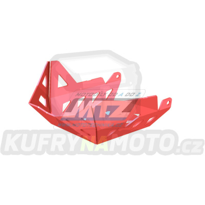 Kryt pod motor hliníkový Dual Sport - Suzuki DL650 V-Strom / 08-11 - barva červená