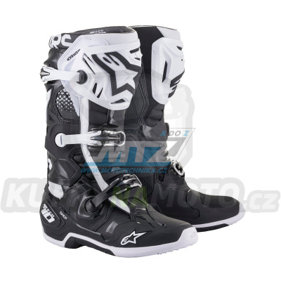 Boty pánské Alpinestars Tech10 - bílo-černé