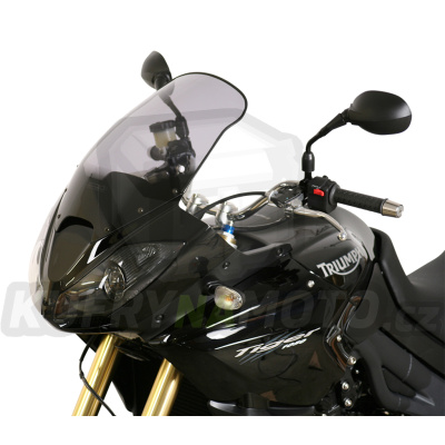 Plexi plexisklo MRA Triumph Tiger 1050 SE Sport 2006 - 2015 typ turistické T kouřové