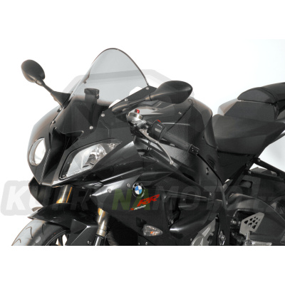 Plexi plexisklo MRA BMW S 1000 RR - 2014 typ racing R černé
