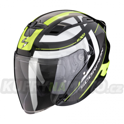 Moto přilba SCORPION EXO-230 PUL černo/fluo žlutá