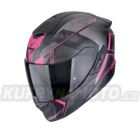 Moto přilba SCORPION EXO-1400 EVO II AIR INTENSIO matná černo/růžová