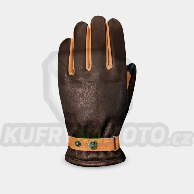 rukavice LEGACY, RACER (černá/hnědá)