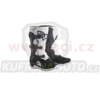 boty TECH 3S YOUTH, ALPINESTARS, dětské (černá/bílá)