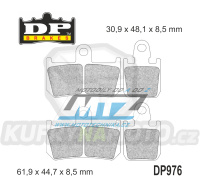 Destičky brzdové DP976-RDP DP Brakes - směs RDP X-RACE Titanium (sada 4ks)