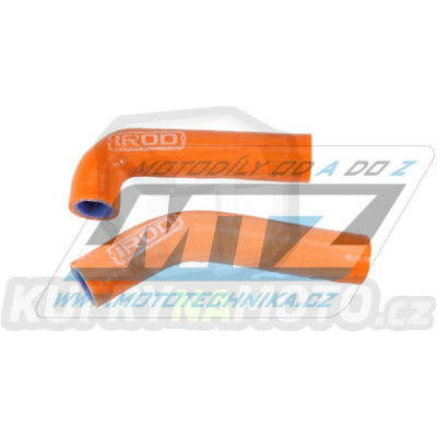 Hadice chladiče KTM 85SX / 18-23 - oranžové (sada 2ks)
