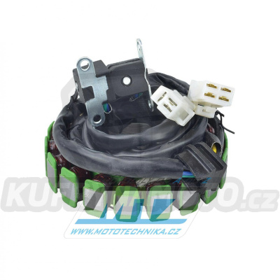Stator generátoru (alternátor) se snímačem otáček - Suzuki VS1400GLF Intruder / 87-04 + VS1400GLP S83 Boulevard Cruiser / 05-09