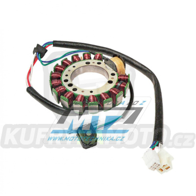 Stator generátoru zapalování se snímačem otáček - Yamaha ATV Big Bear 350 YFM350 / 96-99 + Kodiak 400 YFM400FW / 99 + Wolverine 350 YFM350FX / 00-01