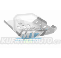 Kryt pod motor hliníkový Dual Sport - BMW R1250GS + R1250GS Adventure / 19-24 - barva stříbrná Ice Polished