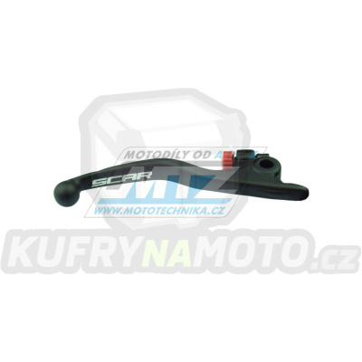 Páčka brzdy - KTM SX+EXC+SXF+EXCF / 14-25 + Husqvarna TE+FE+TC+FC + Gas-Gas MC+MCF + Sherco SE+SEF + TM EN+MX + Kawasaki KXF450 + Triumph+Stark Varg - černá SCAR