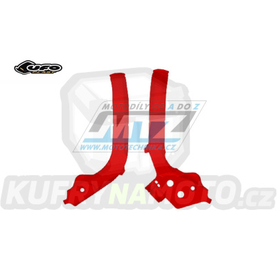 Kryty rámu Husqvarna TC125+TC250+FC250+FC350+FC450 / 19-22 + TE250+TE300+FE250+FE350+FE450+FE501 / 20-23 + Gas-Gas MC+MCF+EC+ECF / 21-23 - barva červená