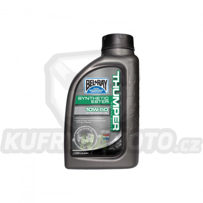 Motorový olej Bel-Ray THUMPER RACING WORKS SYNTHETIC ESTER 4T 10W-50 1 l