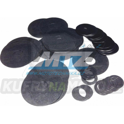 Planžeta pérování Suspension Shim / Flake Valve - rozměry 9x28x0,15mm