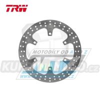 Kotouč brzdový TRW MST206 (296/144/6D) - kulatý design - Cagiva Canyon+Elefant+Gran Canyon+Navigator + Honda CB500+CBF500+CBF600+NTV650 Deauville + XRV650 AfricaTwin+NTV700 Deauville+CB750 Seventy Fifty+VFR750F + VT750C Shadow+CBR1000F+ST1100 Pan Eur