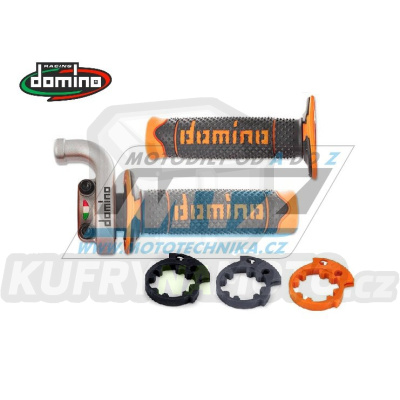 Rychlopal (kompletní plynová rukojeť) 4takt originál Domino včetně rukojetí (KTM+Husqvarna+Husaberg+Beta+další)