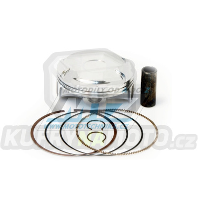 Pístní sada KTM 450SXF / 13-22 + 450SMR / 13-14 + Husqvarna FC450+FX450+FS450 / 14-22 + Gas-Gas MC450F / 21-23 - pro vrtání 95,00 mm / vysokokompresní 13,6:1 (Vertex24112B)