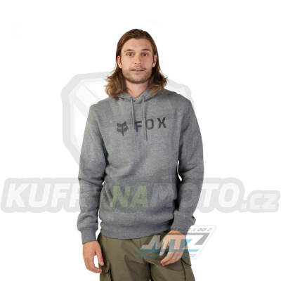 Mikina pánská Fox Absolute Fleece - šedá (velikost L)