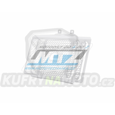 Kryty chladičů ocelové Dual Sport - Moto Morini X-Cape 649 / 22-23 - barva bílá