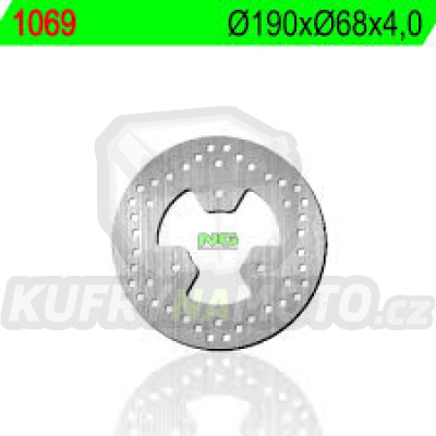 Brzdový kotouč moto NG 1069