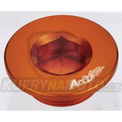 ACCEL víčko inspekční krytu zapalování KTM SXF250/350/450/505 '07-'13 barva oranžová