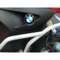 Padací rám Bmw R 1200 GS / Adventure 2004 – 2007 stříbrná - spodní + vrchní rám RD Moto CF40S-KNM38 pár