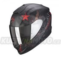 Moto přilba SCORPION EXO-1400 AIR ASIO matná černo/červená