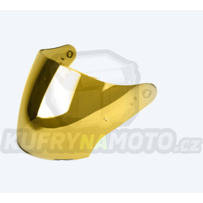 Plexi SCORPION EXO-230/Z1 zrcadlově zlaté KDF-25