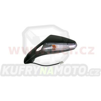 zpětné zrcátko s blikačem (rozteč zavitů 34 mm), Q-TECH, L