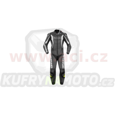 jednodílná kombinéza SPORT WARRIOR PERFORATED PRO, SPIDI (černá/bílá)