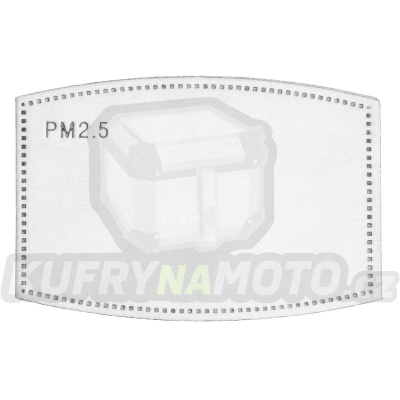 náhradní filtry PM2.5 pro BETA FACE MASK, SPIDI (2 kusy)