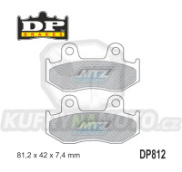 Destičky brzdové DP Brakes DP812 - směs Premium OEM Sinter