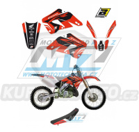 Polepy s potahem sedla (sada polepů a potah sedla Dream) - Honda CR125+CR250 / 00-01 - typ polepů Dream4