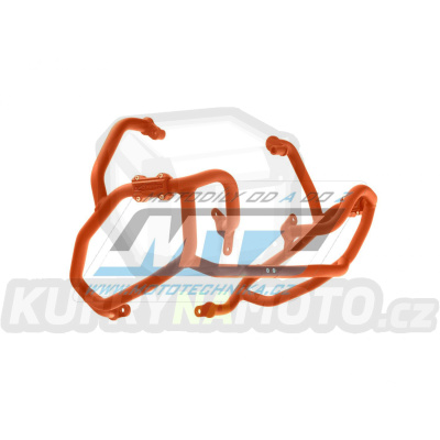 Padací rám Dual Sport Crash Bar - KTM 790 Adventure + 890 Adventure / 23 - barva oranžová