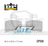 Destičky brzdové DP508 - DP BRAKES směs Premium Sinter OEM