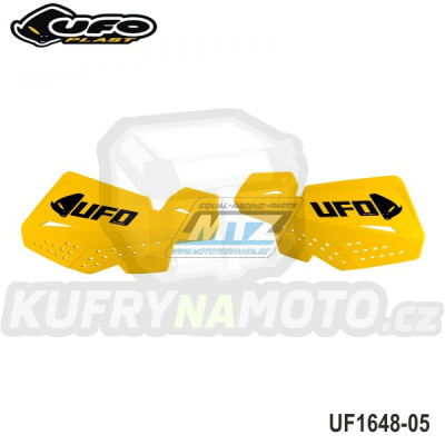 Kryty páček Ufo Viper včetně montážního ALU kitu - žluté